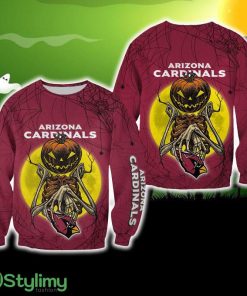 Arizona Cardinals Pumpskin Monster Halloween Edition Unisex Snow Ugly Sweater For Men And Women Gift Christmas - Arizona Cardinals Pumpskin Monster Halloween Edition Unisex Snow Ugly Sweater For Men And Women Gift Christmas