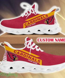 Arizona Cardinals Streetstyle For Fans Custom Name Max Soul Sneakers New Gift Men And Women Clunky Shoes - Arizona Cardinals Chunky Shoes_1