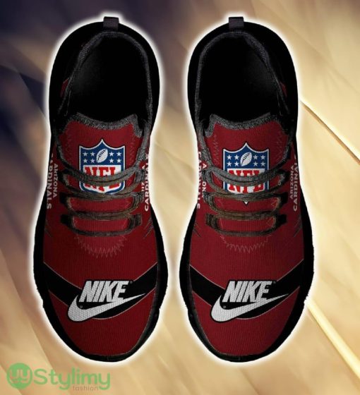 Arizona Cardinals Vibe For Fans Custom Name Max Soul Sneakers New Gift Men And Women Clunky Shoes