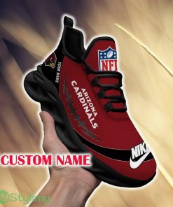 Arizona Cardinals Vibe For Fans Custom Name Max Soul Sneakers New Gift Men And Women Clunky Shoes - Arizona Cardinals Chunky Shoes_3