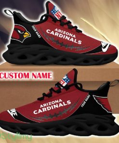 Arizona Cardinals Vibe For Fans Custom Name Max Soul Sneakers New Gift Men And Women Clunky Shoes - Arizona Cardinals Chunky Shoes_1