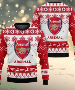 Arsenal Christmas Ugly Sweater 3D All Printed Gift For Christmas Best V3 Product Photo 1