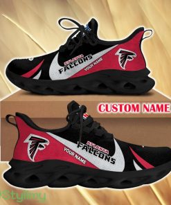 Atlanta Falcons Pop For Fans Custom Name Max Soul Sneakers New Gift Men And Women Clunky Shoes - Atlanta Falcons Chunky Shoes_1