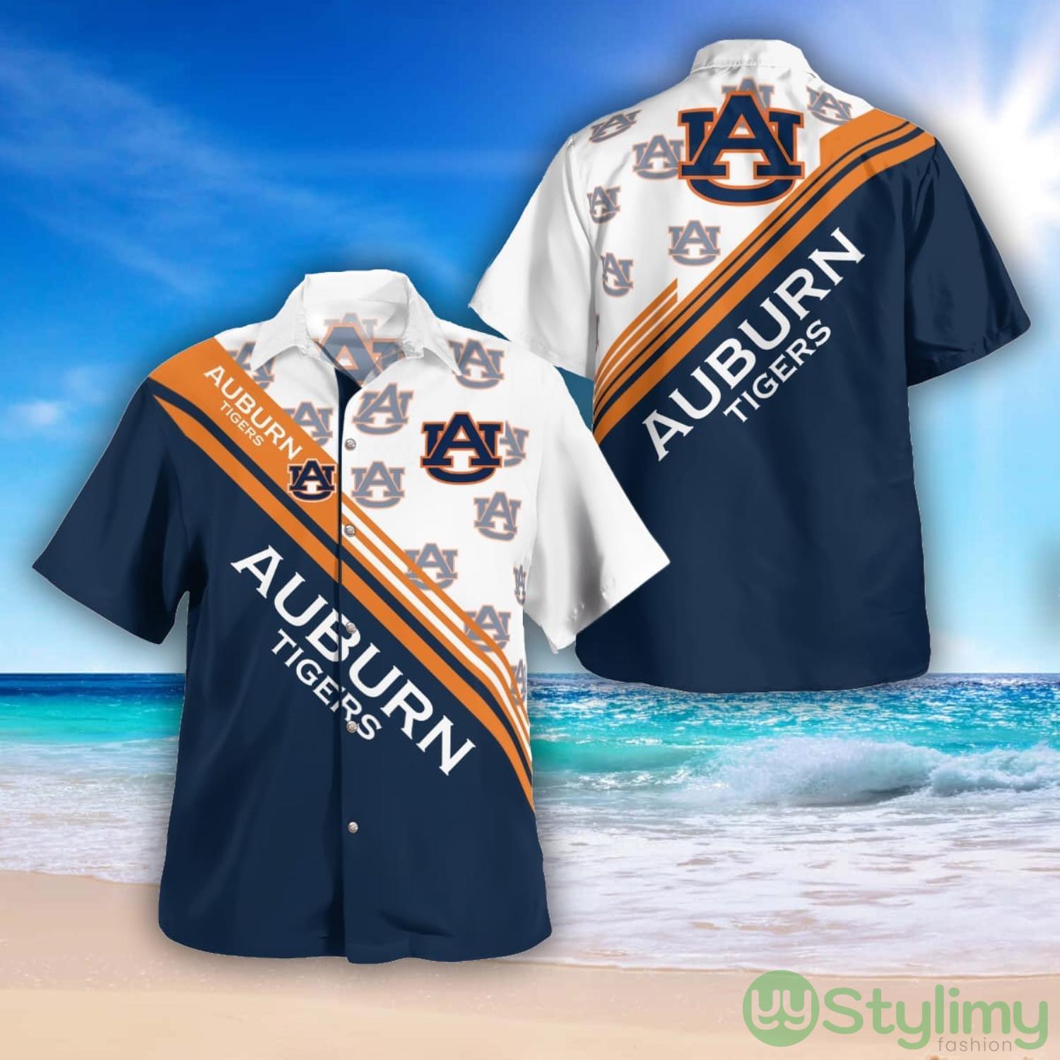 Auburn Tigers Logo Printed Aloha Hawaiian Shirt Special Gift For Fans 2 Auburn Tigers Logo Printed Aloha Hawaiian Shirt Special Gift For Fans Product Photo 1