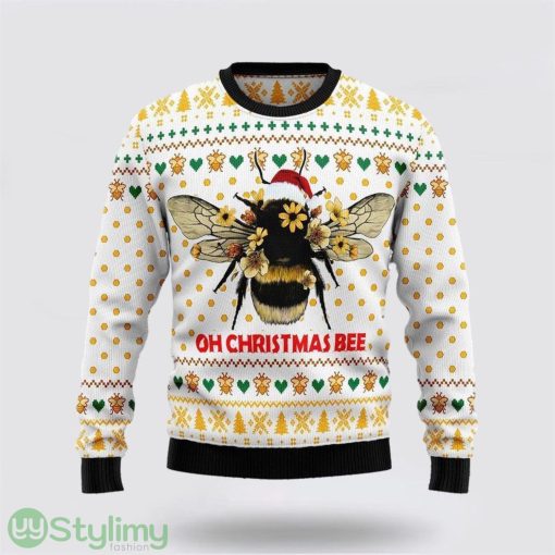 Bee Merry Christmas Ugly Christmas Sweater Gift Sweater Gifts For Pet Lover
