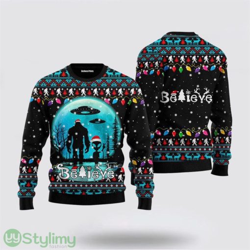 Bigfoot Christmas Ugly Christmas Sweater Gifts For Ugly Sweater Lovers