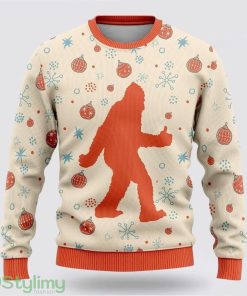 Bigfoot Funny christmas Ugly Christmas Sweater Best Gift For Christmas Men And Women Gift Product Photo 1