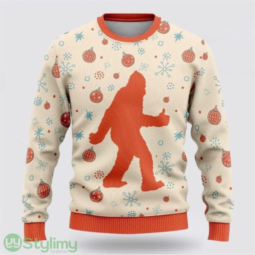 Bigfoot Funny christmas Ugly Christmas Sweater Best Gift For Christmas Men And Women Gift