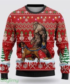 Bigfoot Goes To Spend Christmas With Shletie Ugly Christmas Sweater Best Gift For Christmas Men And Women Gift Product Photo 1