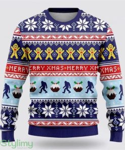 Bigfoot Merry Xmas Ugly Christmas Sweater Best Gift For Christmas Men And Women Gift Product Photo 1