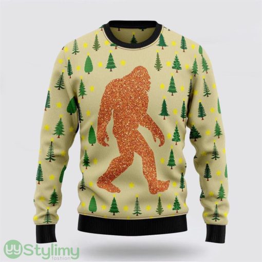 Bigfoot Sasquatch Ugly Christmas Sweater Gifts For Bigfoot Lovers