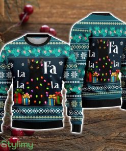Black Cat Falalala Ugly Christmas Sweater Christmas Holiday Gift For Men And Women Product Photo 1