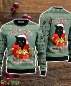Black Cat Gift Ugly Christmas Sweater Christmas Holiday Gift For Men And Women Product Photo 1