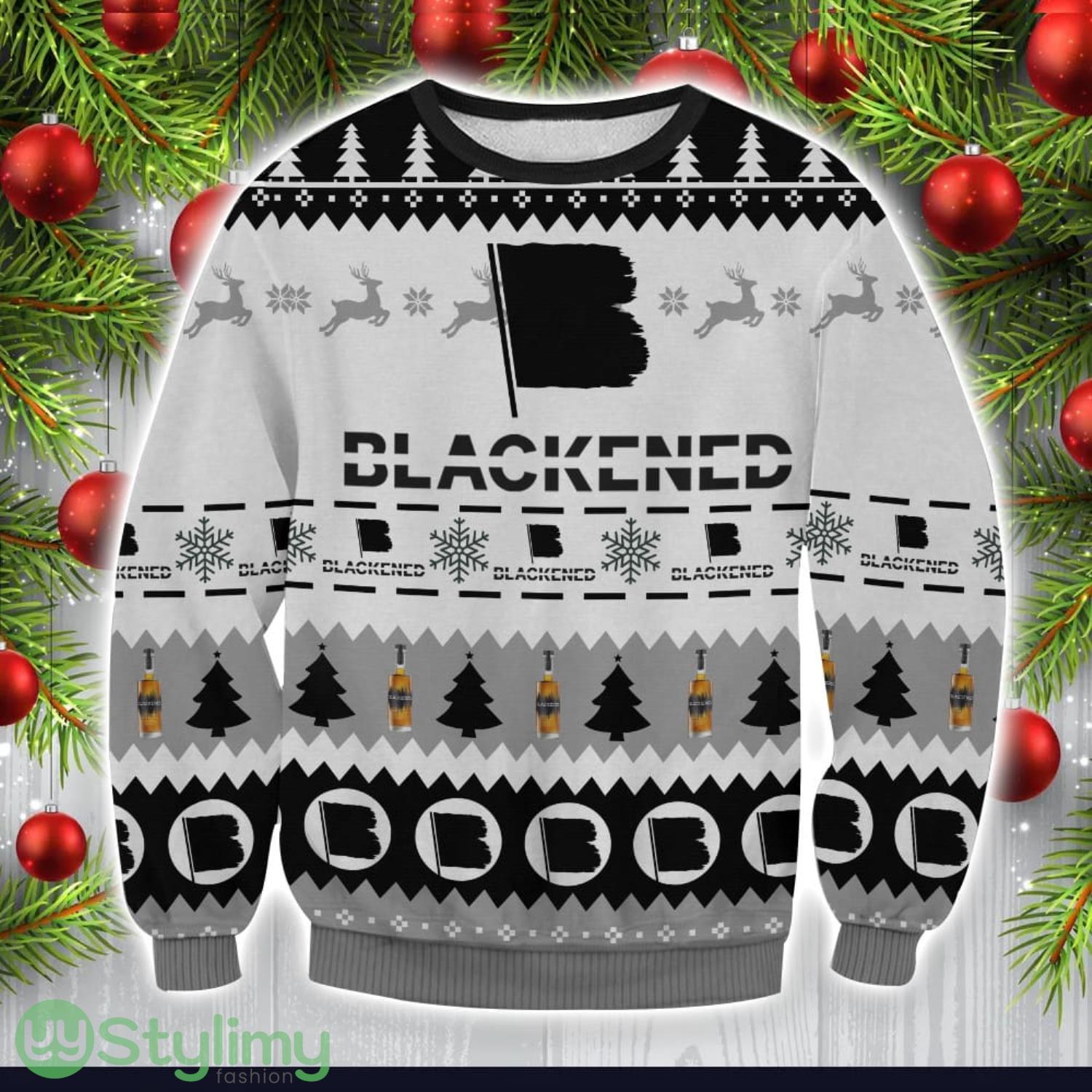 Blackened whiskey Ugly Christmas Sweater Special Christmas Gift 3 Blackened whiskey Ugly Christmas Sweater Special Christmas Gift Product Photo 1