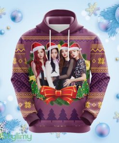 Blackpink 4 Christmas Cute Noel Mc Ugly Hoodie 3D All Over Print Gift For Christmas Product Photo 1