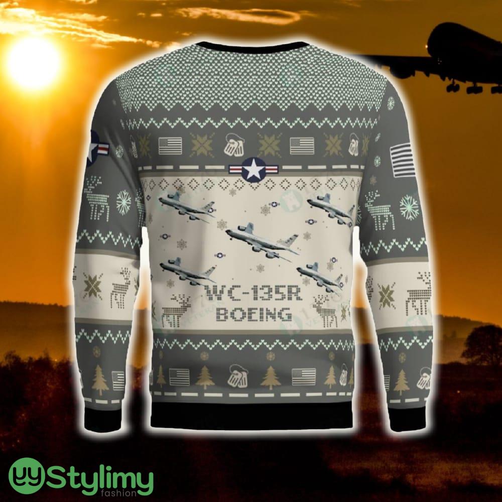 Boeing WC-135R WC135R Combat Aircraft Ugly Sweater Gift For Men And Women Gift Veteran Christmas 5 Boeing WC-135R WC135R Combat Aircraft Ugly Sweater Gift For Men And Women Gift Veteran Christmas - Boeing WC-135R WC135R Combat Aircraft Ugly Sweater 3