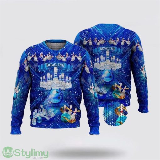 Bowling Royal Ugly Christmas Sweater Christmas Gift For Bowling Enthusiasts