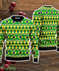 Brazil We Will Be A Champion Football Cup Ugly Christmas Sweater Christmas Holiday Gift For Men And Women Product Photo 1