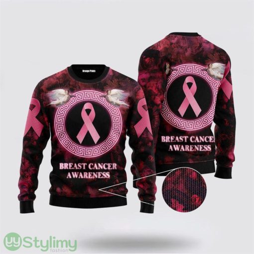 Breast Cancer Awareness Ugly Christmas Sweater Christmas Gifts For Survivors