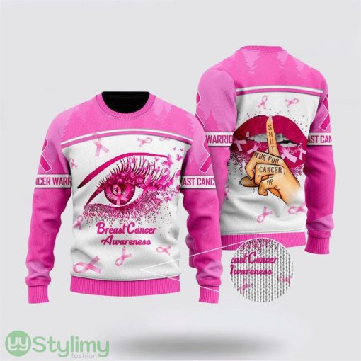 Breast Cancer Awareness Ugly Christmas Sweater Gifts For Survivors