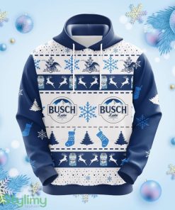 Busch Latte Beer Christmas Christmas Cute Noel Mc Ugly Hoodie 3D All Over Print Gift For Christmas Product Photo 1