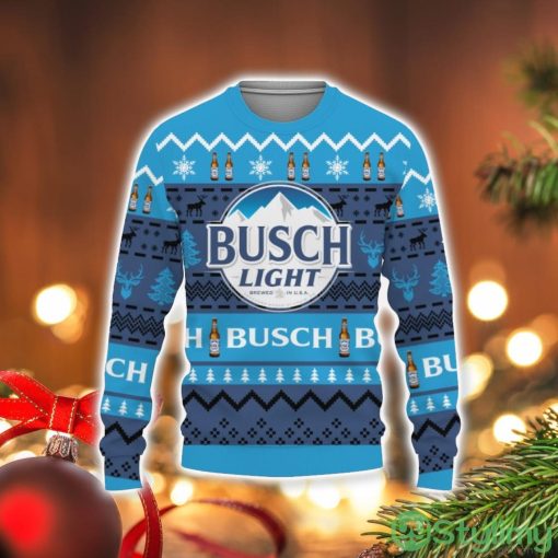Busch Light Beers Shirts Beer Vintage Logo 3D Sweater Holiday Gift Christmas Gift