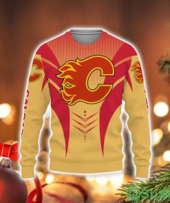 Calgary Flames Football American Day Sport Teams Champion 3D Sweater Holiday Gift Christmas Gift Product Photo 1