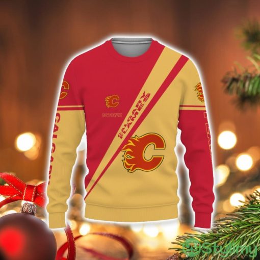 Calgary Flames Gift For Fan 3D Sweater Holiday Gift Christmas Gift