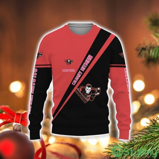 Calgary Hitmen Gift For Fan 3D Sweater Holiday Gift Christmas Gift