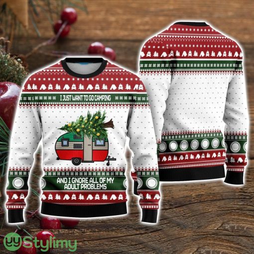Camping Ugly Christmas Sweater Christmas Holiday Gift For Men And Women Product Photo 1