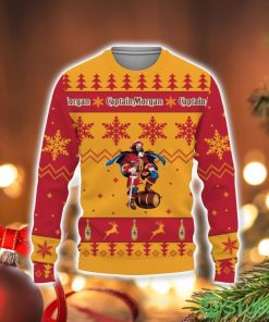 Captain Morgan Whiskey Merry Christmas Unisex Gift Fan 3D Sweater Holiday Gift Christmas Gift Product Photo 1