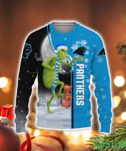 Carolina Panthers Grinch 3D Sweater Holiday Gift Christmas Gift Product Photo 1