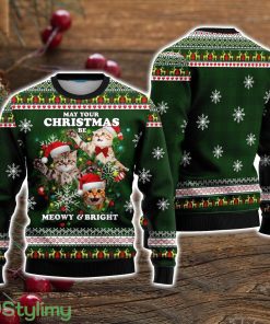 Cat Ugly Christmas Sweater Christmas Holiday Gift For Men And Women Product Photo 1