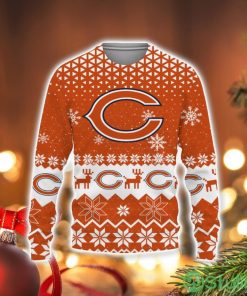Chicago Bears Sports Football American Ugly Christmas Sweater Product Photo 1