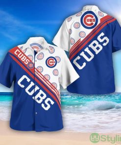 Chicago Cubs Logo Printed Aloha Hawaiian Shirt Special Gift For Fans Product Photo 1