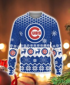 Chicago Cubs Sports Football American Ugly Christmas Sweater Product Photo 1