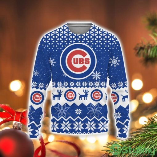 Chicago Cubs Sports Football American Ugly Christmas Sweater