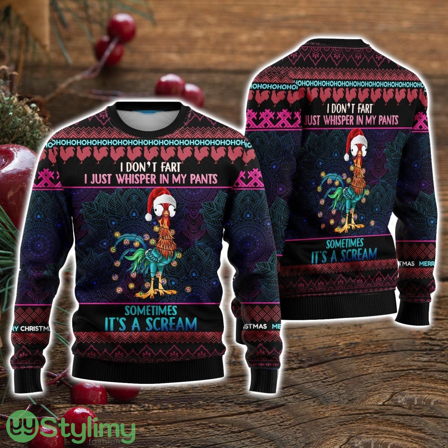 Chicken Funny Ugly Christmas Sweater Christmas Holiday Gift For Men And Women 3 Chicken Funny Ugly Christmas Sweater Christmas Holiday Gift For Men And Women Product Photo 1