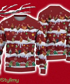 Chicken Ugly Christmas Sweater Gift Christmas Product Photo 1