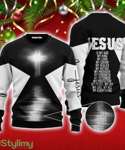 Christian Jesus Ugly Christmas Sweater Christmas Holiday Gift For Men And Women Product Photo 1