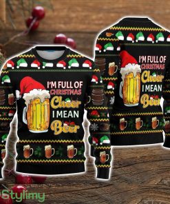 Christmas Cheer Beer Ugly Christmas Sweater Christmas Holiday Gift For Men And Women Product Photo 1