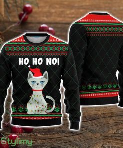 Christmas Is Better With Cat Ugly Christmas Sweater Christmas Holiday Gift For Men And Women Product Photo 1
