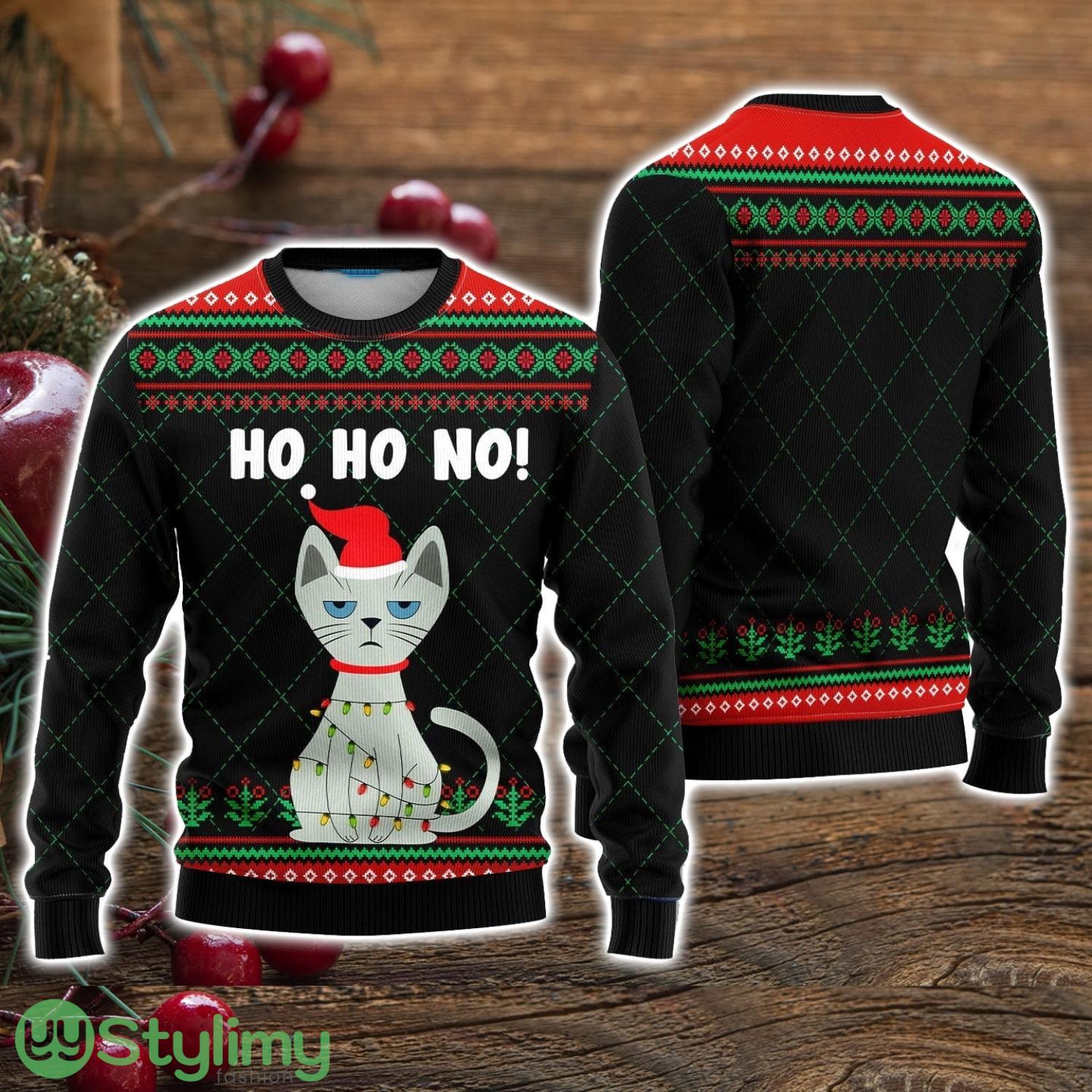 Christmas Is Better With Cat Ugly Christmas Sweater Christmas Holiday Gift For Men And Women 3 Christmas Is Better With Cat Ugly Christmas Sweater Christmas Holiday Gift For Men And Women Product Photo 1
