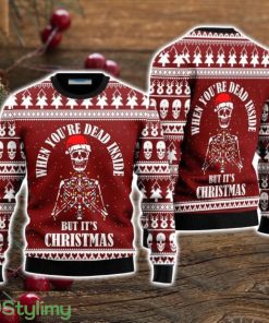 Christmas Skull Ugly Christmas Sweater Christmas Holiday Gift For Men And Women Product Photo 1