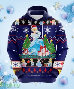 Cinderella Christmas Cute Noel Mc Ugly Hoodie 3D All Over Print Gift For Christmas Product Photo 1