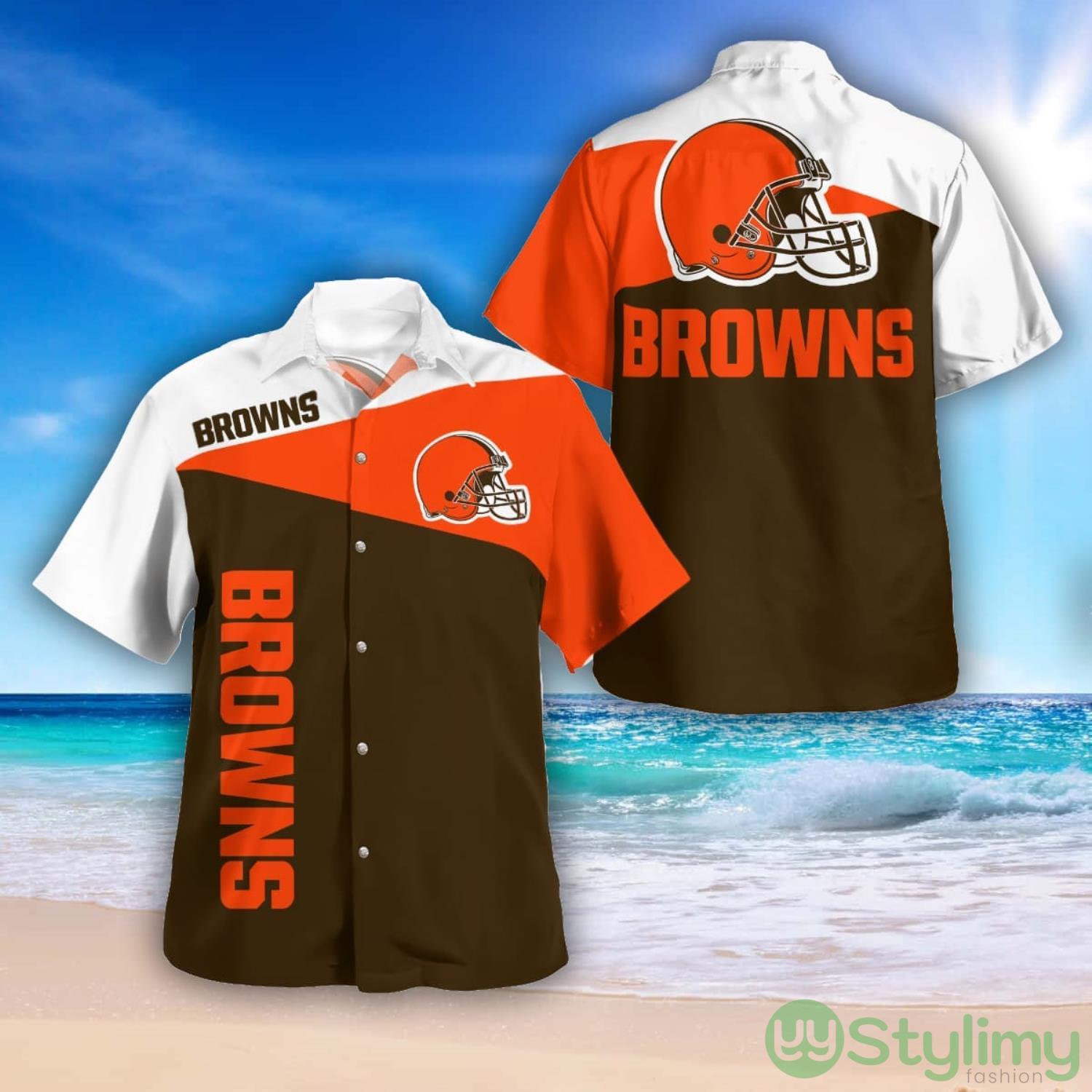 Cleveland Browns Hawaii Shirt Sport Fans Summer Vacation Gift 2 Cleveland Browns Hawaii Shirt Sport Fans Summer Vacation Gift Product Photo 1