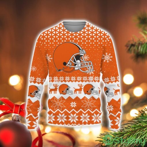 Cleveland Browns Sports Football American Ugly Christmas Sweater