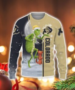 Colorado Buffaloes Grinch 3D Sweater Holiday Gift Christmas Gift Product Photo 1
