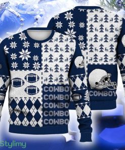 Cowboys Ugly Christmas Sweater Retro Football American Fans Gift For Men And Women - Cowboys Ugly Christmas Sweater Retro Football American Fans Gift For Men And Women