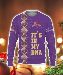 Crown Royal Whiskey It’s In My DNA 3D Sweater Holiday Gift Christmas Gift Product Photo 1